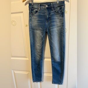 American Eagle Outfitters Blue Skinny Jeans